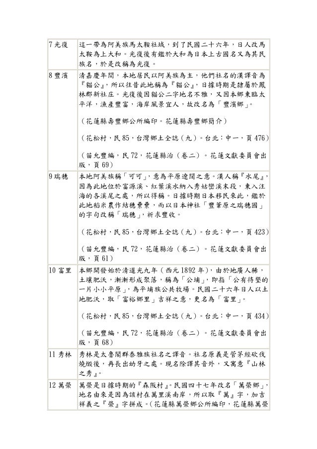 050923台灣地名典故