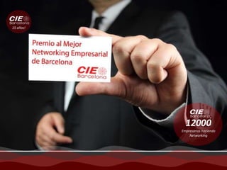 15 años!
12000
Empresarios haciendo
Networking
 