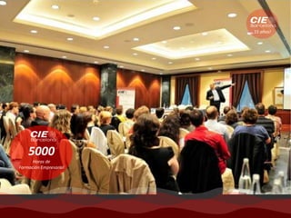 15 años!
5000
Horas de
Formación Empresarial
 