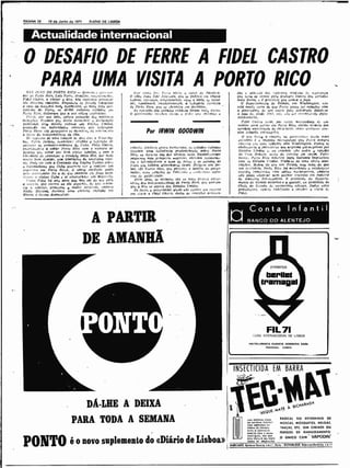 Diário de Lisboa – 19 de Junho de 1971