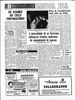 Diário de Lisboa – 19 de Junho de 1971