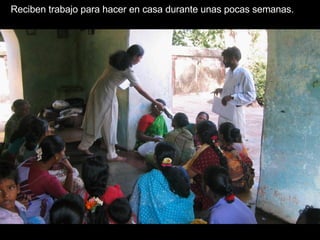 Reciben trabajo para hacer en casa durante unas pocas semanas. 