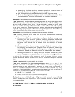 A Low Overhead Minimum Process Global Snapshop Collection Algorithm for ...
