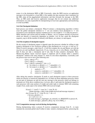 A Low Overhead Minimum Process Global Snapshop Collection Algorithm for ...