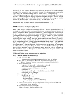 A Low Overhead Minimum Process Global Snapshop Collection Algorithm for ...