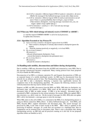 A Low Overhead Minimum Process Global Snapshop Collection Algorithm for ...