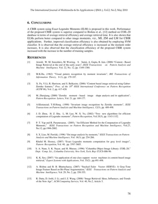 Content Based Image Retrieval Using Exact Legendre Moments and Support ...