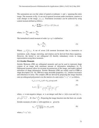 Content Based Image Retrieval Using Exact Legendre Moments and Support ...