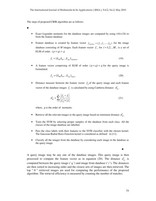 Content Based Image Retrieval Using Exact Legendre Moments and Support ...