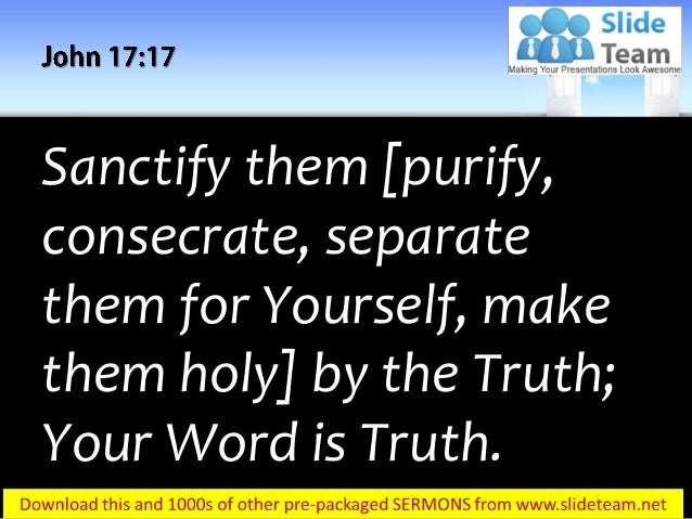 your word is truth
