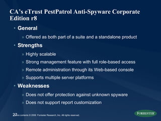 eTrust Pest Patrol Anti-Spyware 2005 review