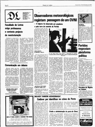 Diário de Lisboa – 14 de Dezembro de 1977