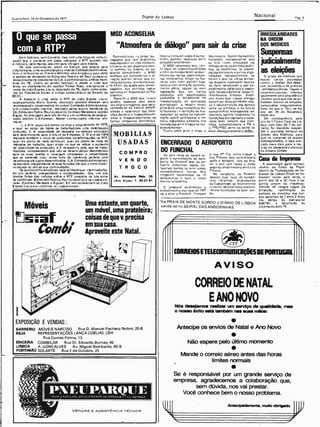 Diário de Lisboa – 14 de Dezembro de 1977