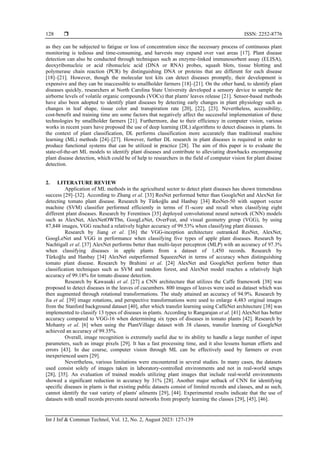 Machine learning techniques for plant disease detection: an evaluation ...
