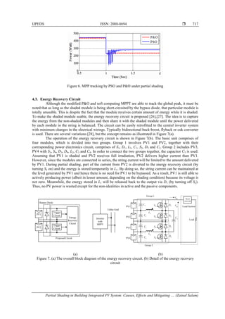 Partial Shading in Building Integrated PV System: Causes, Effects and ...
