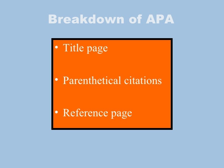 apa style guide powerpoint
