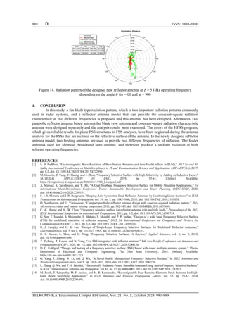 Reflector antenna design in different frequencies using frequency ...