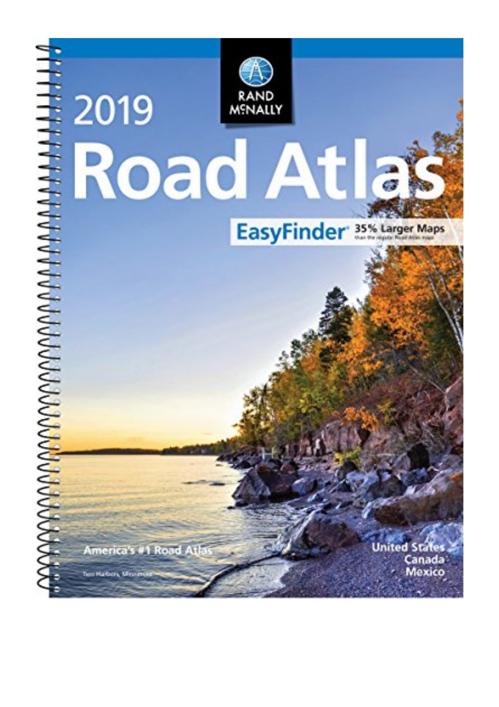 2019 Rand McNally EasyFinder Midsize Road Atlas PDF Rand McNally