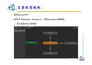 ? xȡNinja
? xWindow> Animator_Animator݋
? ӮB֮gDQ
ߠB 1/7
32
 