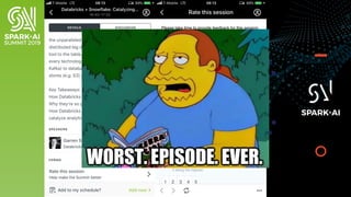 DON’T FORGET TO RATE
AND REVIEW THE SESSIONS
SEARCH SPARK + AI SUMMIT
 