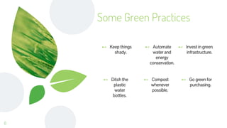 Eco friendly approach by hotels