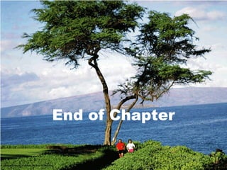 End of Chapter
 