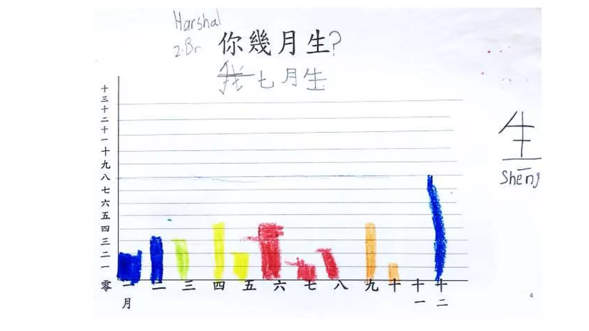 birthday graph and routine