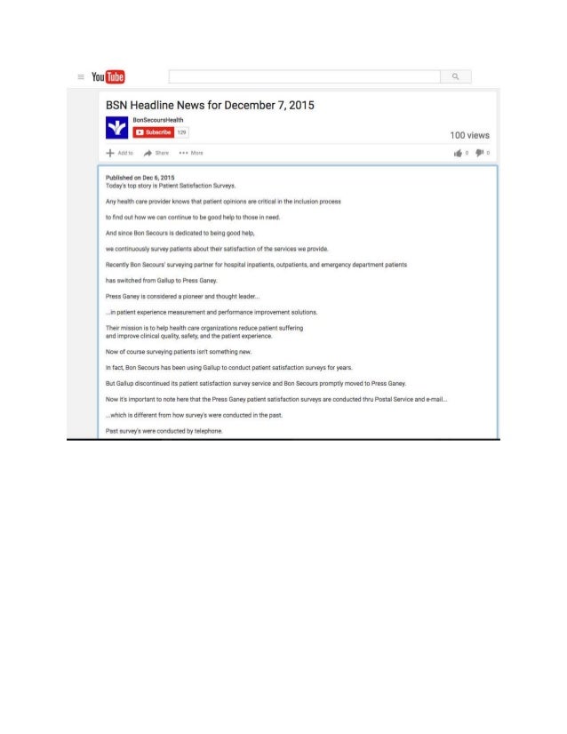 bon secours portfolio bon secours doctors note