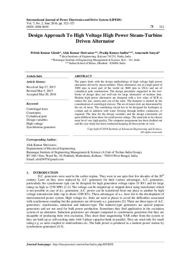synchronous generators phd thesis 2015