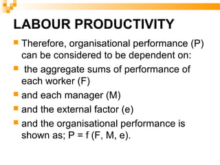 056 labour productivity | PPT
