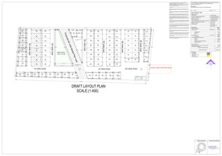 Detailed Residential Draft Layout Plan for Shamirpet Village ...