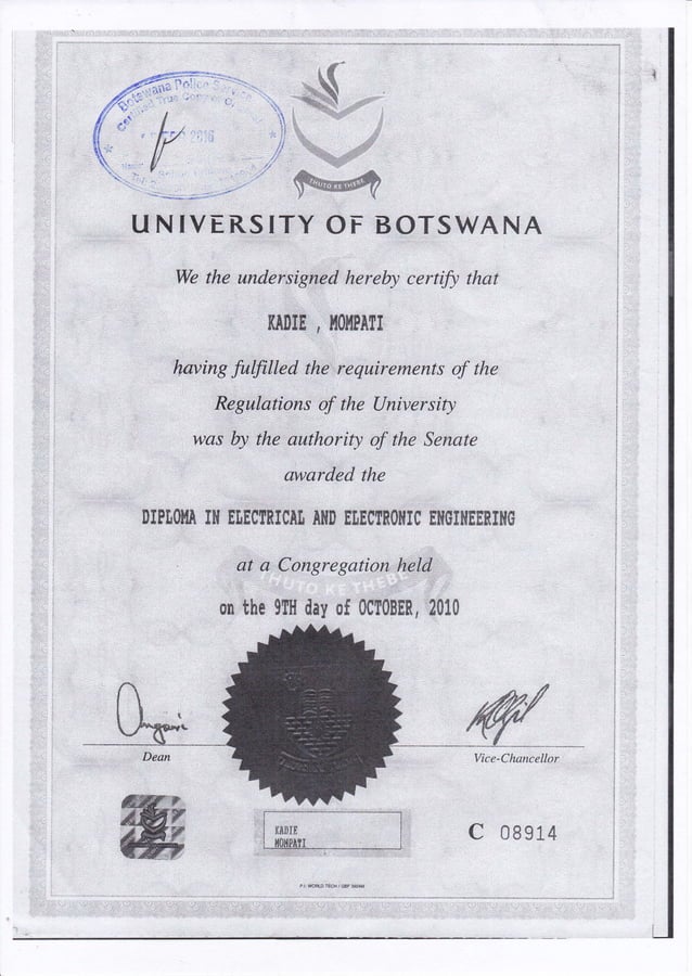 Educational Certificates PDF