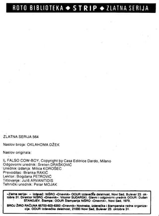 0564. OKLAHOMA DŽEK