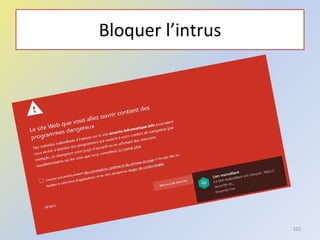 Bloquer l’intrus
102
 
