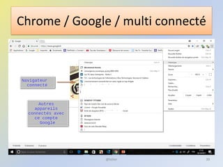 Chrome / Google / multi connecté
@telier 39
 