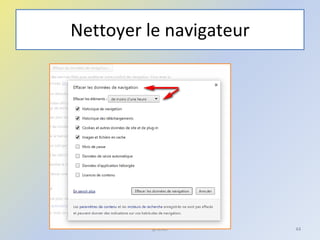 Nettoyer le navigateur
@telier 44
 