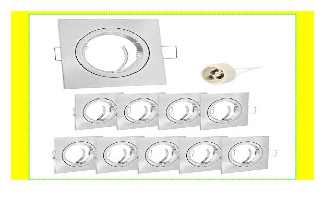 Halogen einbaustrahler set Halogen einbaustrahler set