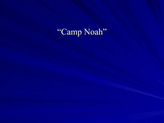 “ Camp Noah” 