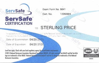 servsafe for dummies