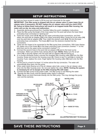 identifikation syreindhold Gymnastik Intex krystalClear Pool Pump manual model 603 for Intex and Bestway  swimming pools | PDF