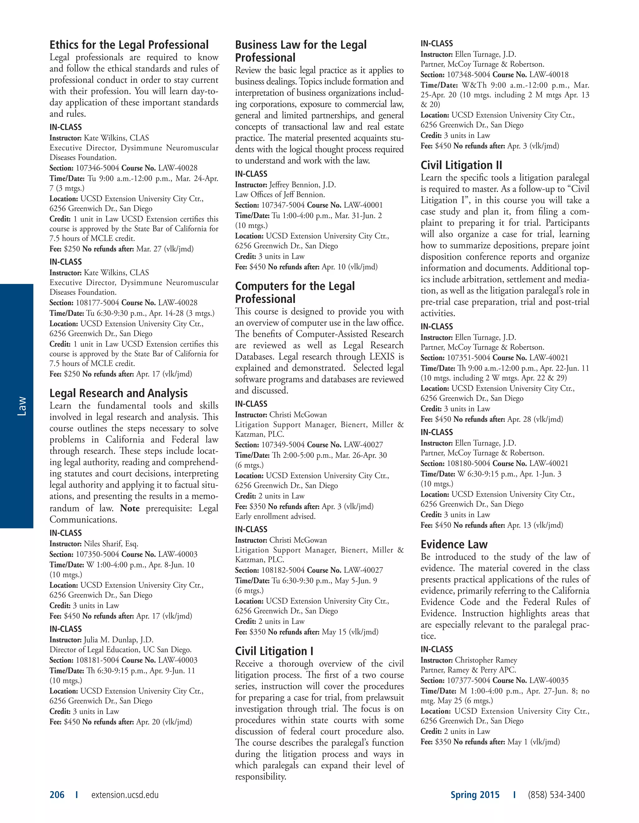 UCSD Catalog 2015 Myfeatured profile PDF