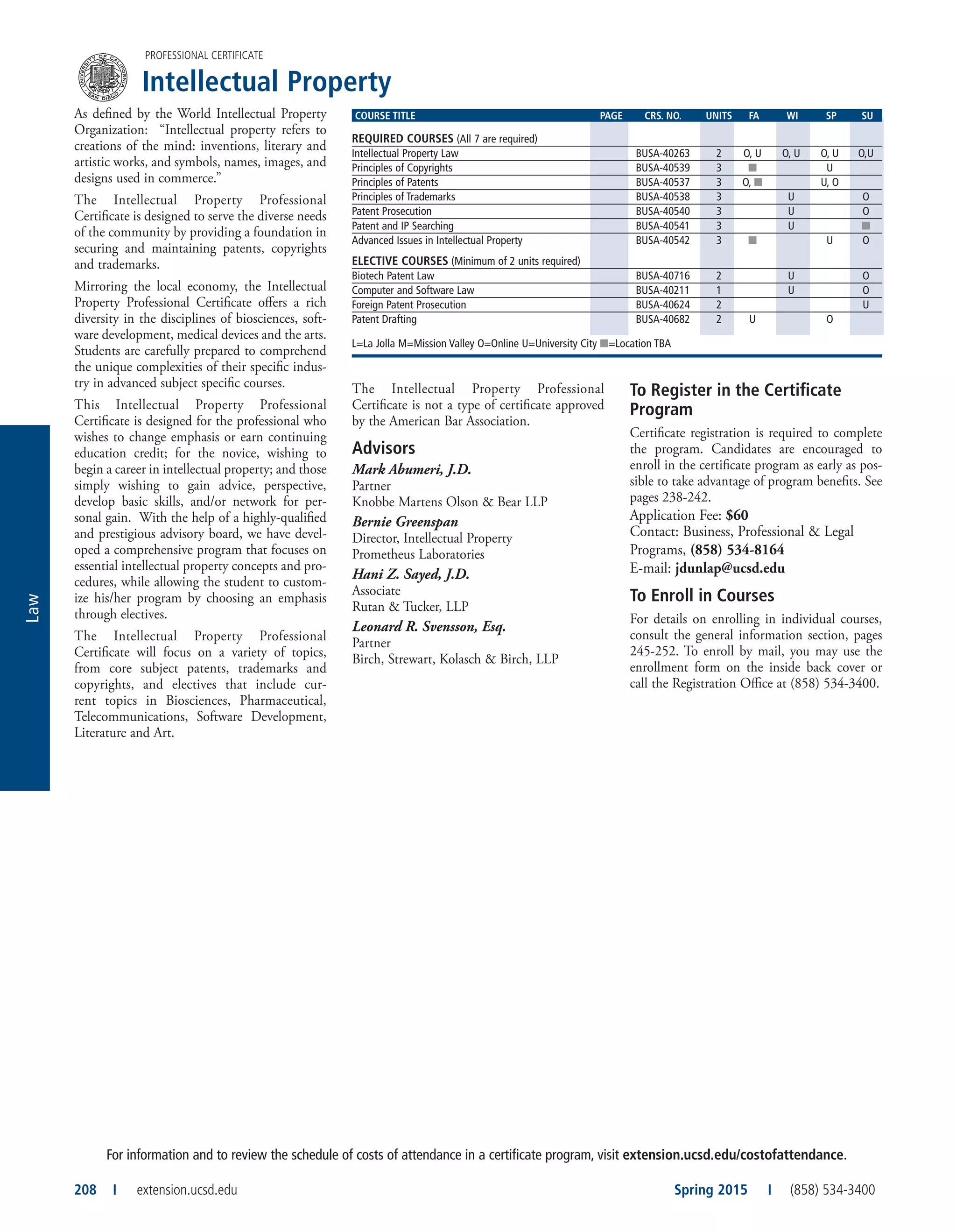 UCSD Catalog 2015 Myfeatured profile PDF