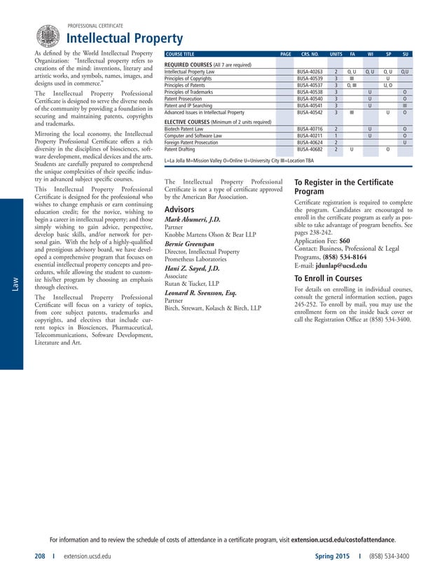 UCSD Catalog 2015 Myfeatured profile PDF