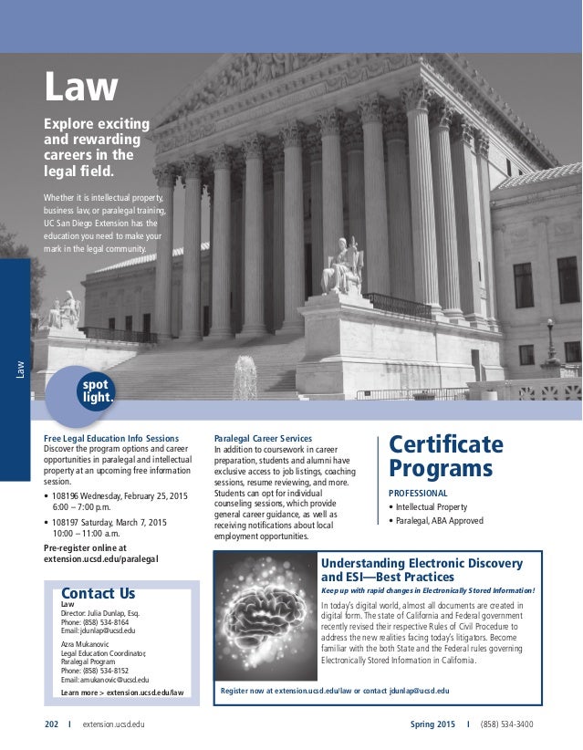 online paralegal school general education
