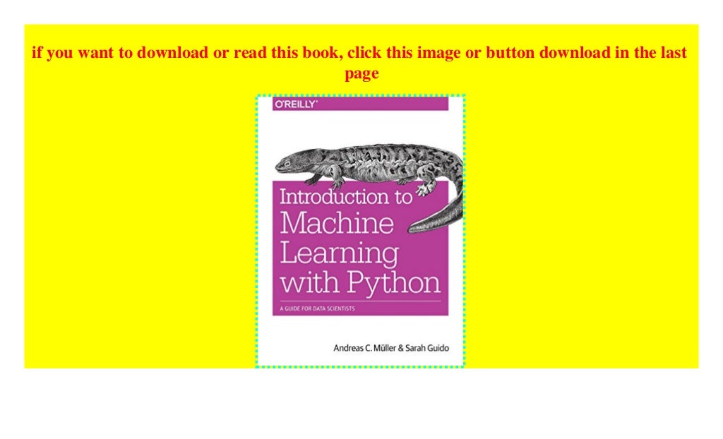 Introduction to Machine Learning with Python textbook$@@
