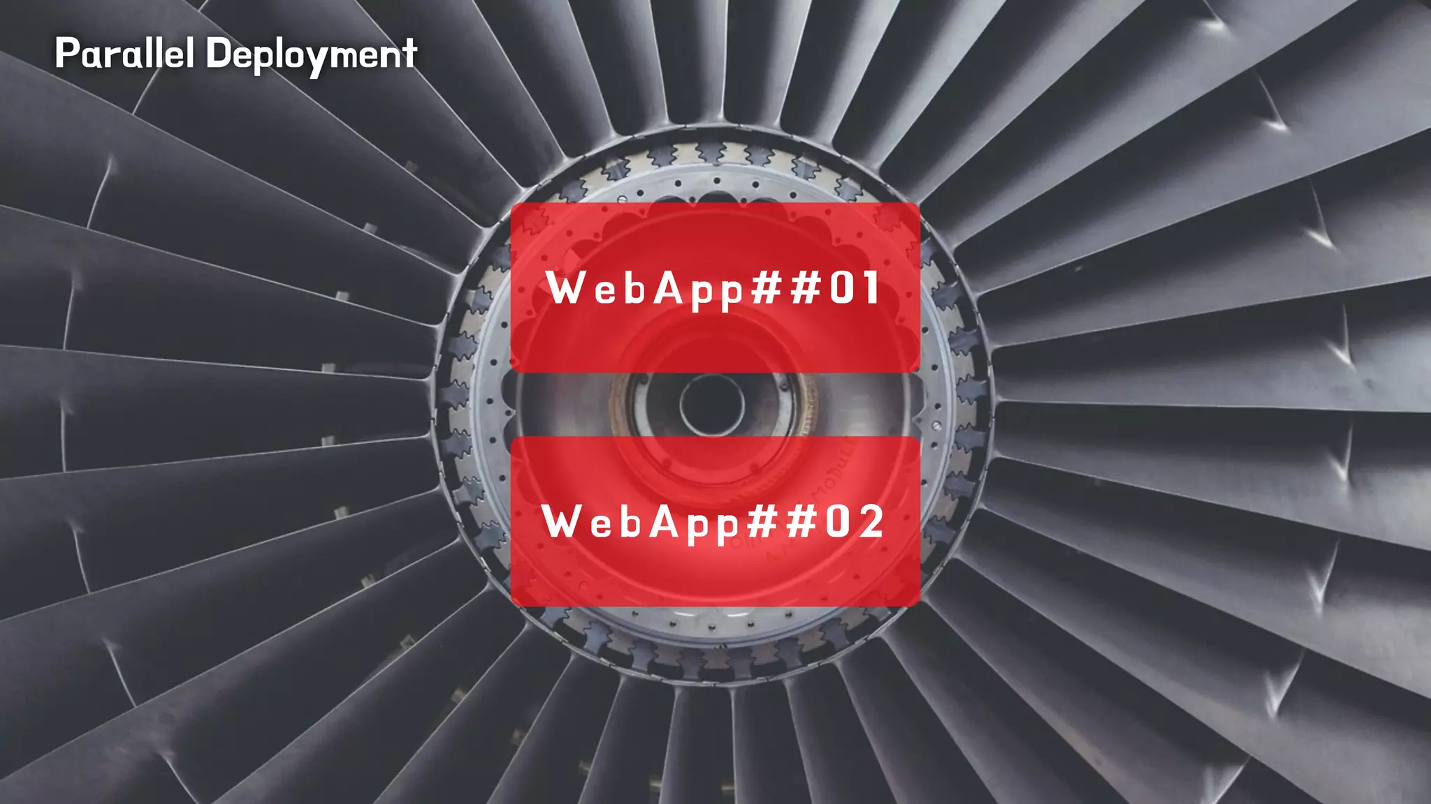 W e b A p p # # 0 1 
W e b A p p # # 0 2 
Parallel Deployment 
 