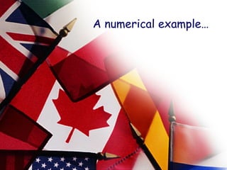 A numerical example… 