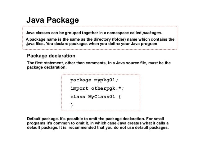 Java Programming - 05 access control in java