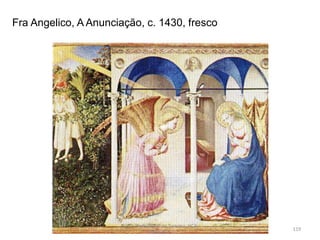Fra Angelico, A Anunciação, c. 1430, fresco
Curso Profissional de Turismo, HCA,
Módulo 5
119
 