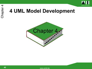 www.ambit.de
Chapter 4


             4 UML Model Development


                     Chapter 4




        45             www.ambit.de
 